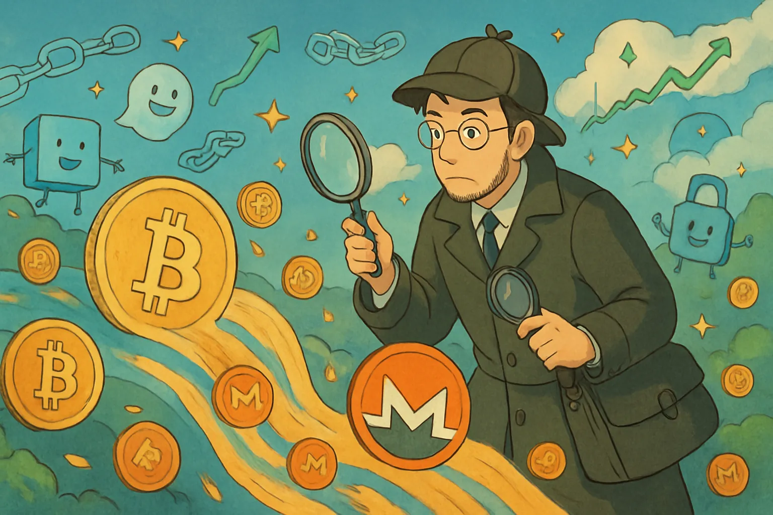 Les détectives en chaîne mettent en garde: 330 millions de dollars en Bitcoin sont soupçonnés d'avoir été volés et blanchis dans Monero, et XMR a déjà augmenté de 50%